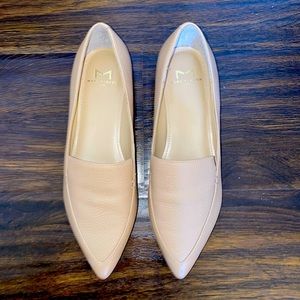 Marc Fisher nude loafers